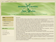 Tablet Screenshot of deerfieldcrossing.com